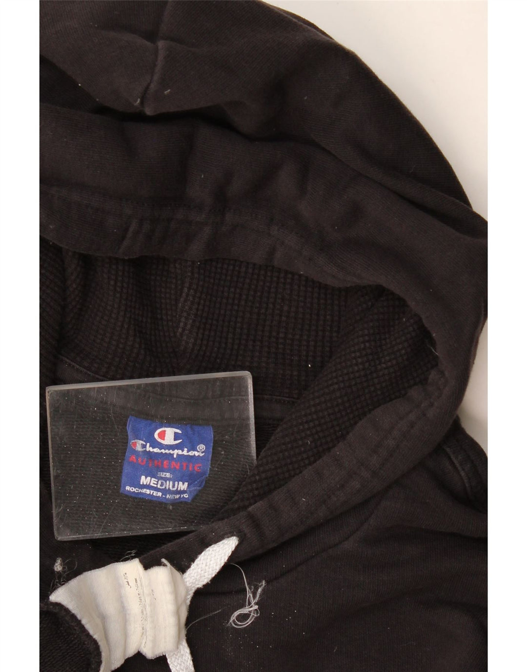 Champion Herre grafisk hættetrøje Jumper Medium Sort bomuld