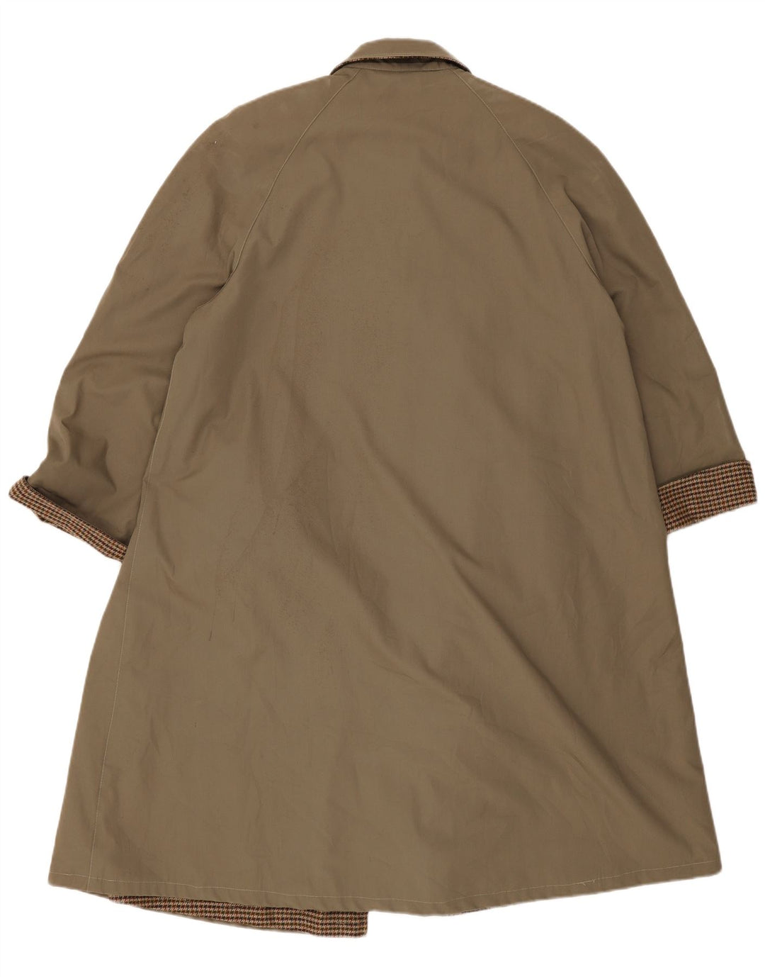 Vintage overfrakke til kvinder UK 16 Large Khaki