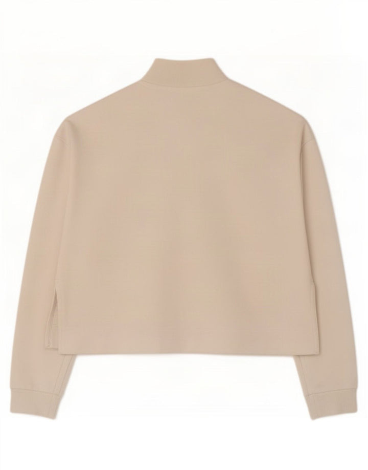 Arena Dame Oversized træningsdragt Topjakke UK 10 Small White Bomuld