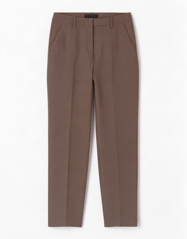 Marks & Spencer Womens Modern Suit Trousers UK 10 Small W27 L29 Brown