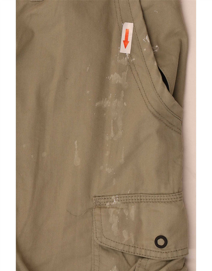 Hurley Herre Cargo Shorts W36 Stor Khaki Bomuld
