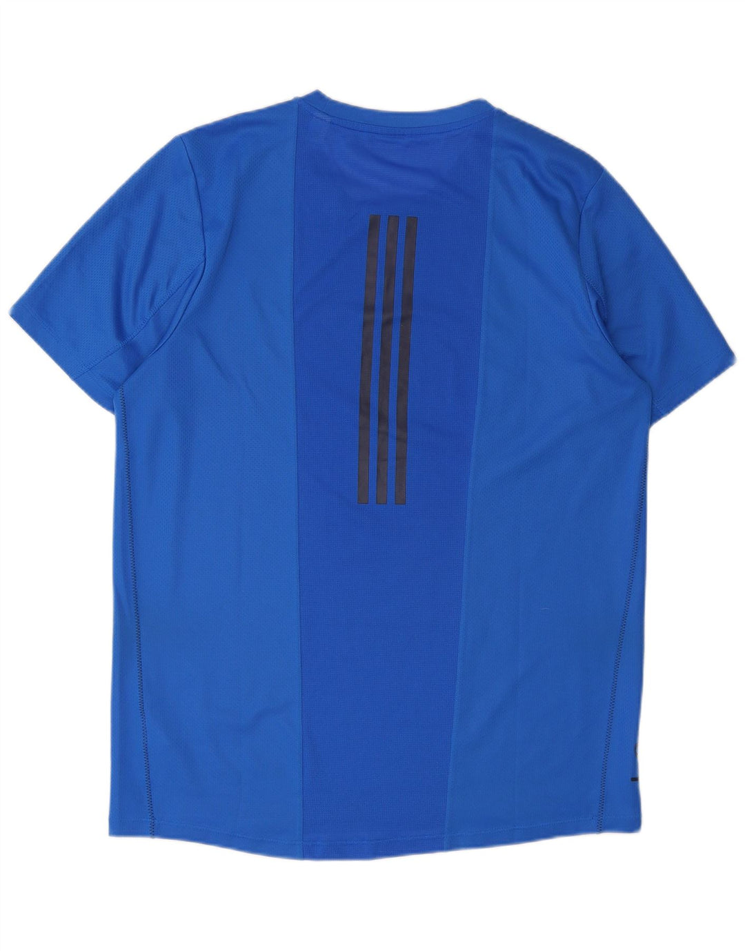 Adidas Grafisk T-shirt top til mænd, stor blå polyester