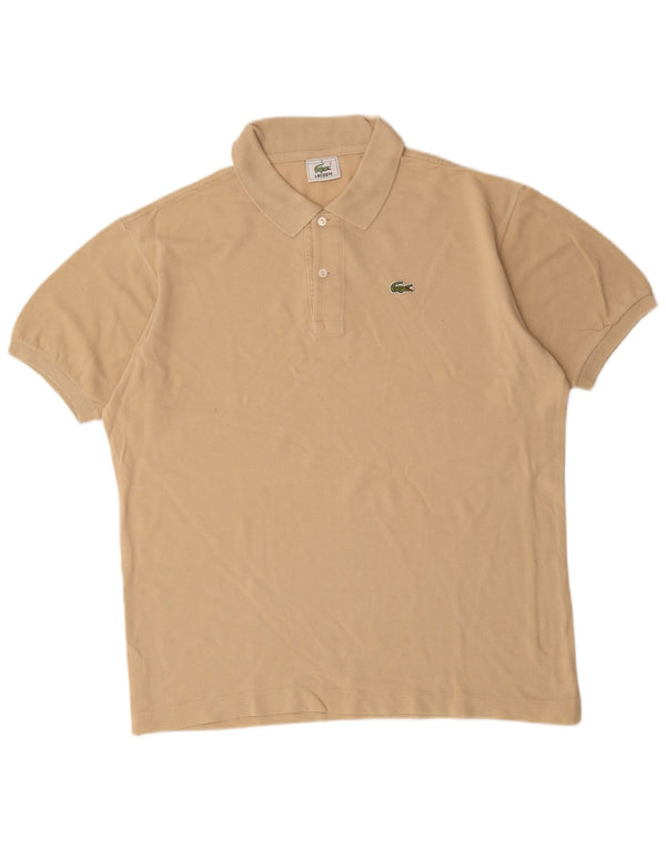 Lacoste Herre poloskjorte str. 5 Large Beige Bomuld