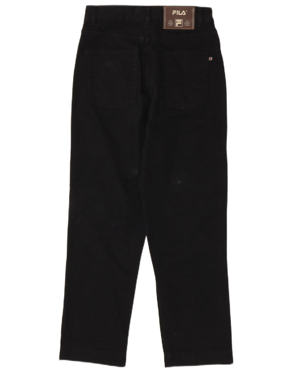 Fila Womens Tapered Jeans IT 42 Medium W28 L27 Sort
