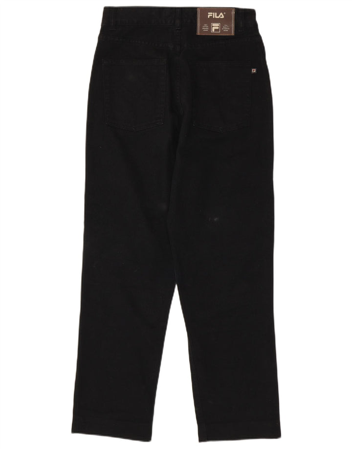 Fila Womens Tapered Jeans IT 42 Medium W28 L27 Sort