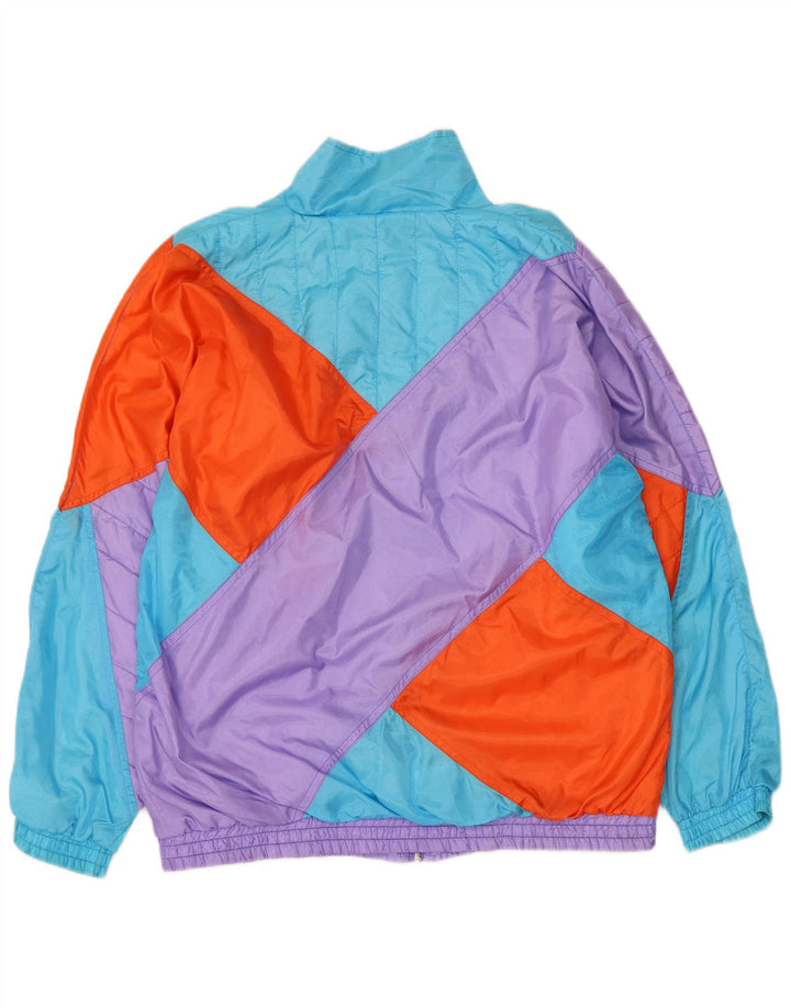 Master Træningsdragt til mænd Topjakke Stor flerfarvet Colourblock Nylon