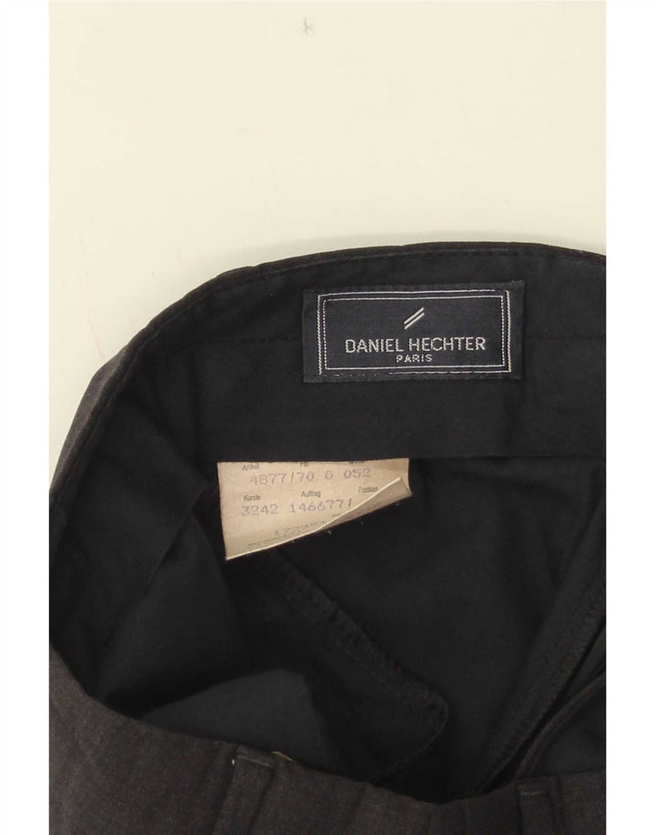Daniel Hechter Herre Pegged Suit Bukser EU 52 XL W33 L32 Grå Uld
