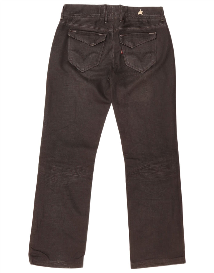 Levi's Straight Jeans til mænd W29 L32 sort bomuld