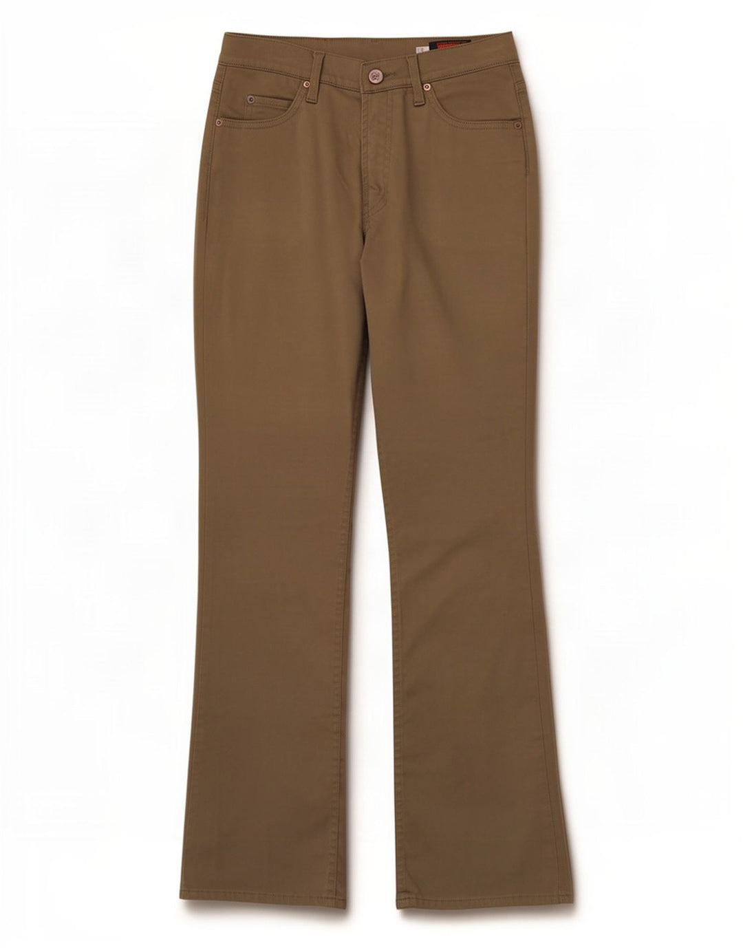 Big John Dame Bootcut Bukser W29 L32 Khaki Bomuld