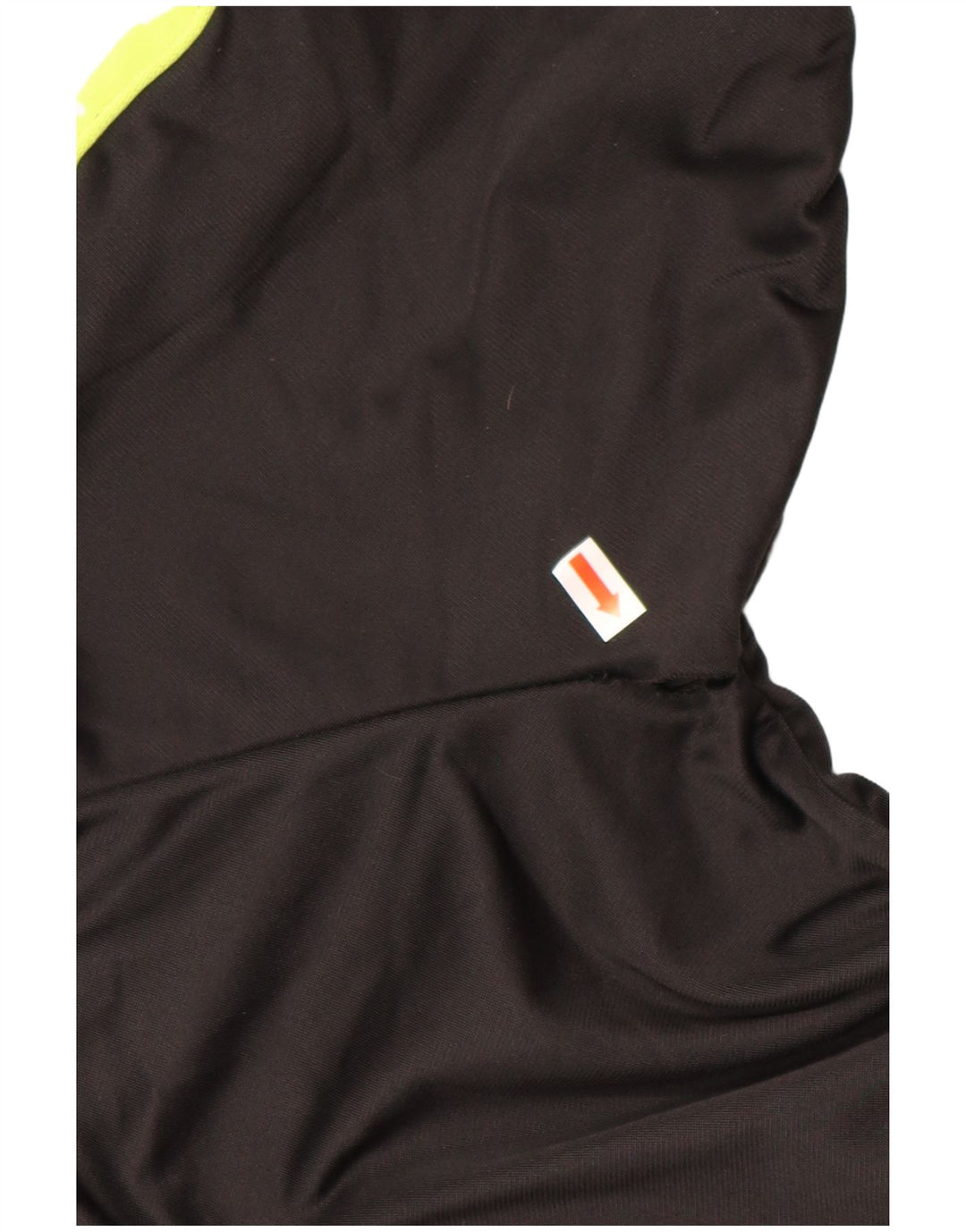 KAPPA drenge grafisk træningsdragt topjakke 15-16 år Sort Colourblock