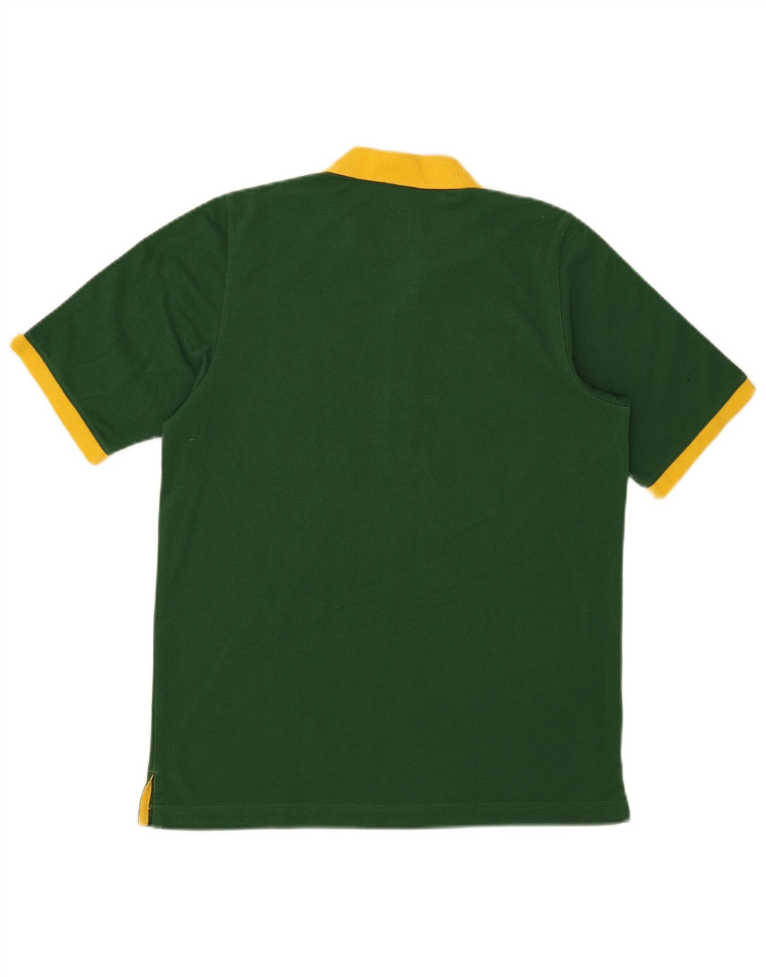 Adidas grafisk rugby poloshirt til mænd mellemgrøn