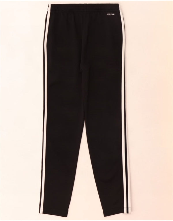 Adidas Boys Aeroready Tracksuit Bukser 11-12 år Sort Polyester