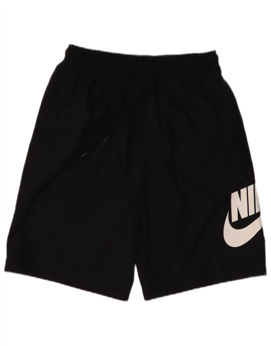 NIKE Mens Graphic Sport Shorts Small  Black Polyester