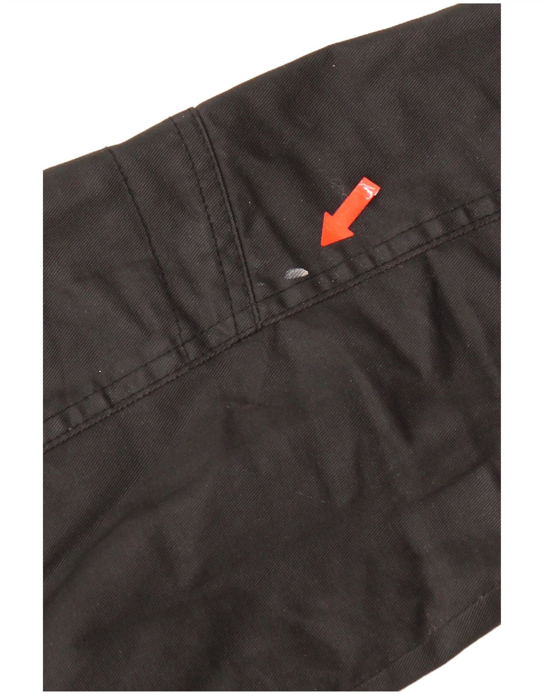 Vintage Herre Military Jacket UK 42 XL Sort Bomuld