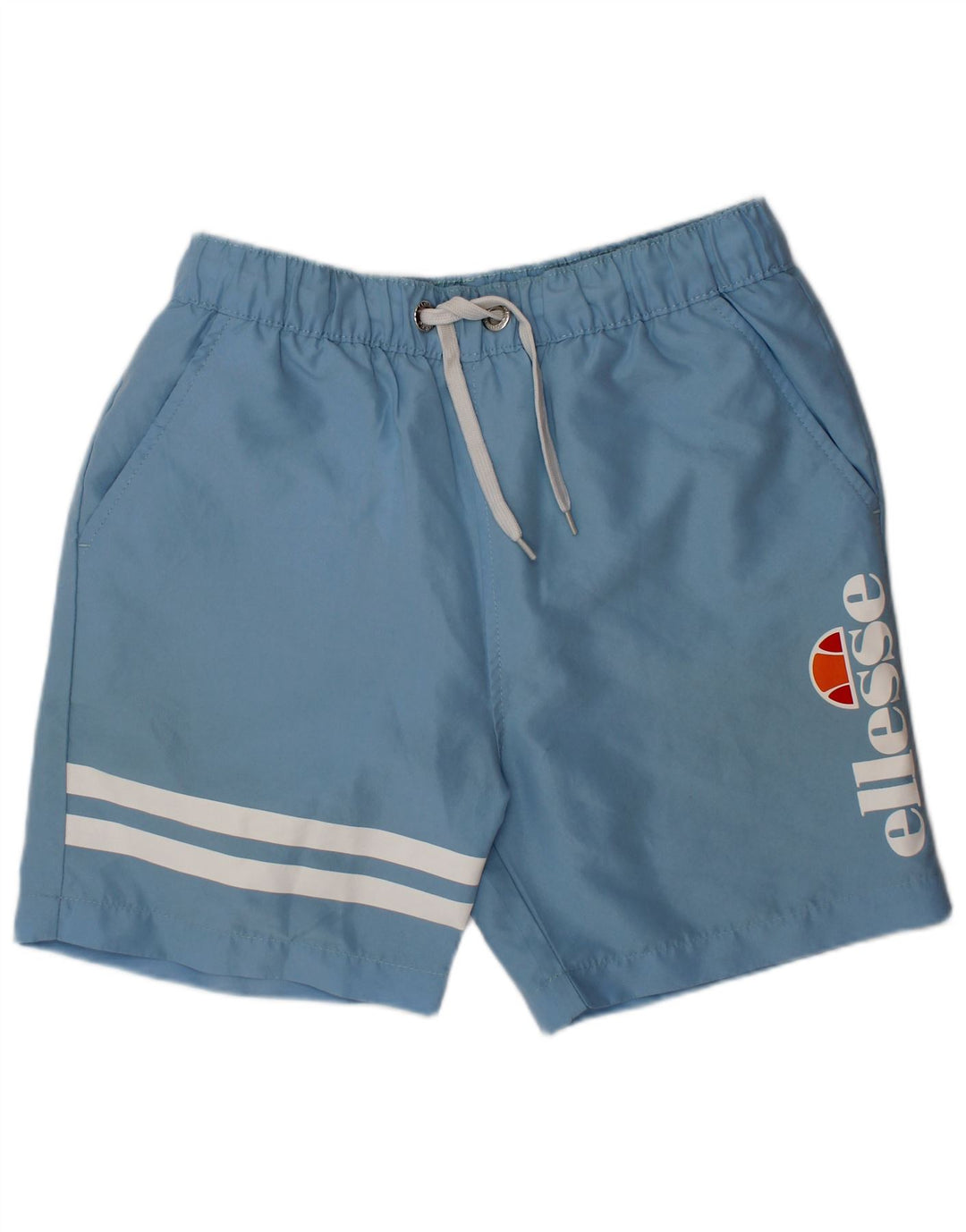 ELLESSE Grafiske badeshorts til drenge 10-11 år Blå polyester