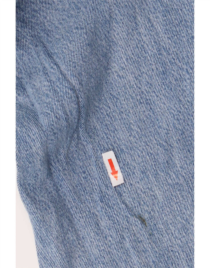 Zara Dame Straight Jeans EU 38 Small W28 L34 Blå
