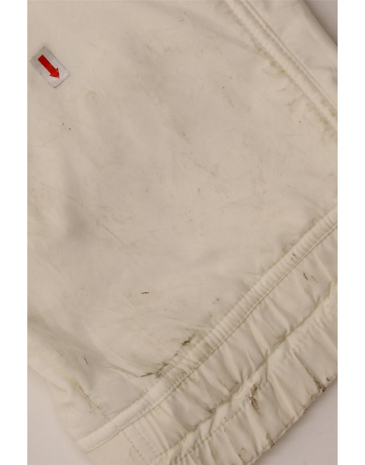 CHERVO Dame Ski Jumpsuit IT 42 Medium White Ternet polyamid