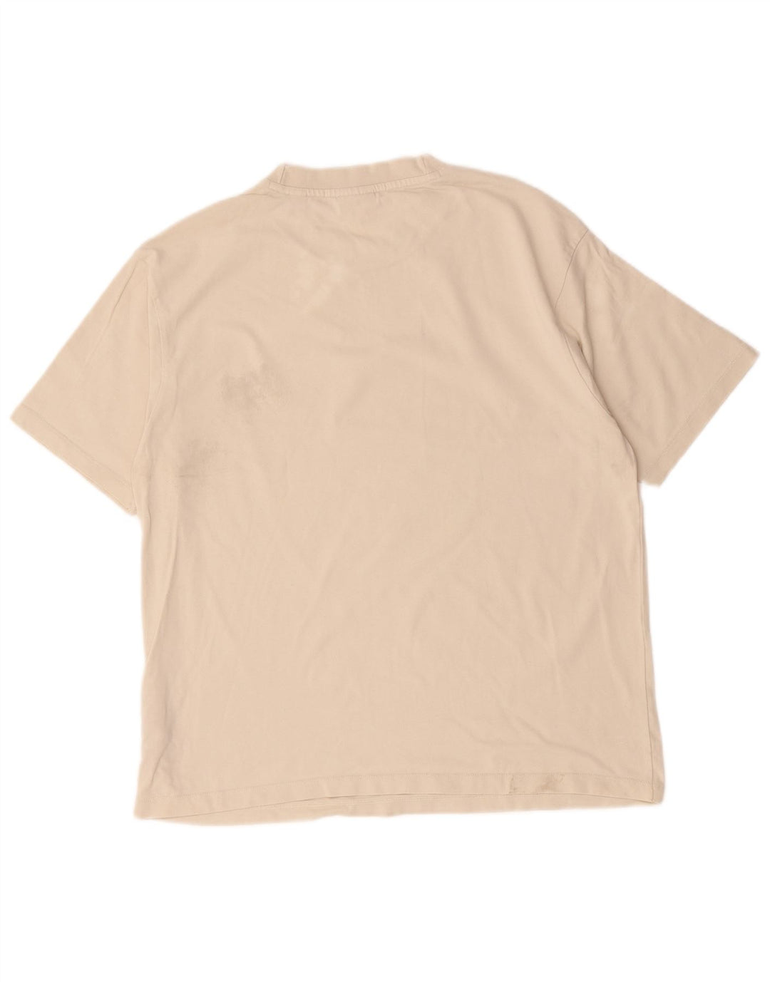 Scotch & Soda Herre grafisk T-shirt Top Lille hvid bomuld