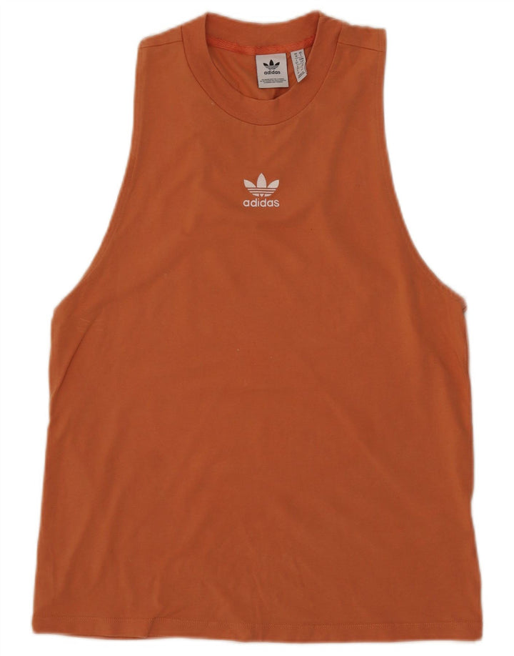 Adidas Damevest Top UK 10 Lille Orange Bomuld