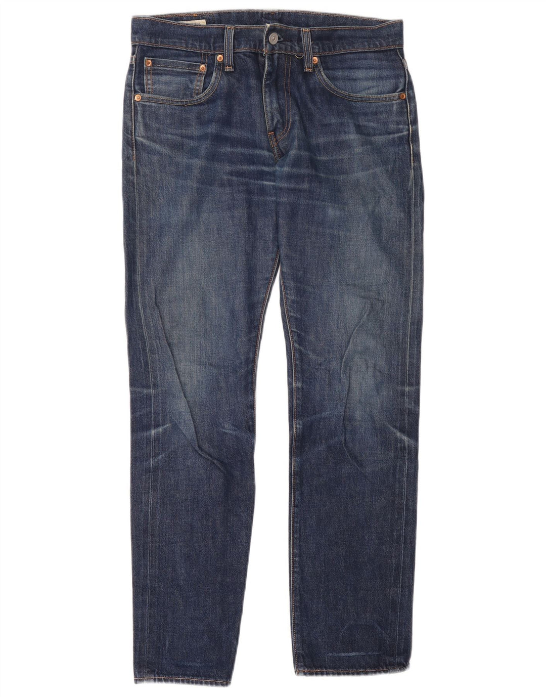 Levi's Herre 511 Slim Jeans W31 L32 Marineblå Bomuld