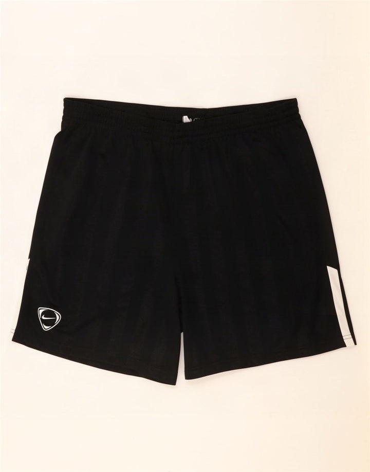 Nike Sportshorts til mænd mellem sort stribet polyester