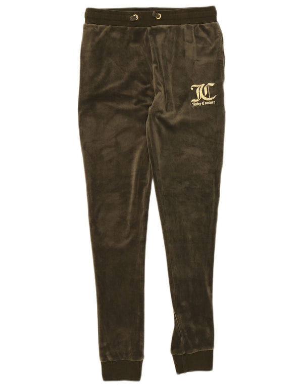 Juicy Couture Piger Grafisk træningsdragt Bukser Joggers 14-15 år Khaki