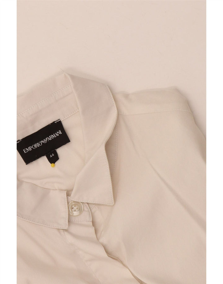 Emporio Armani Formel skjorte til kvinder IT 44 Medium White