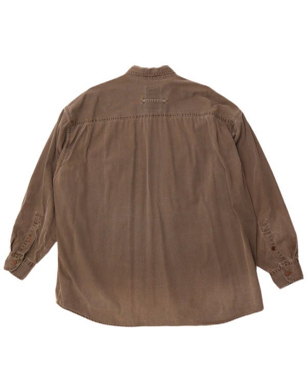 CAMEL ACTIVE Herreskjorte 2XL Brun