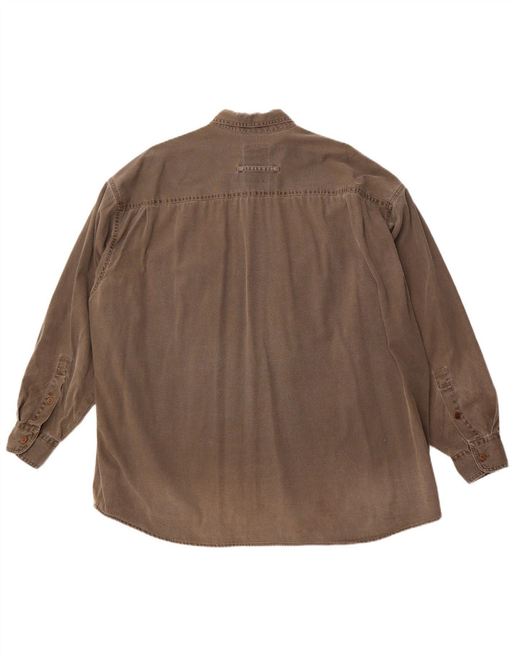 CAMEL ACTIVE Herreskjorte 2XL Brun
