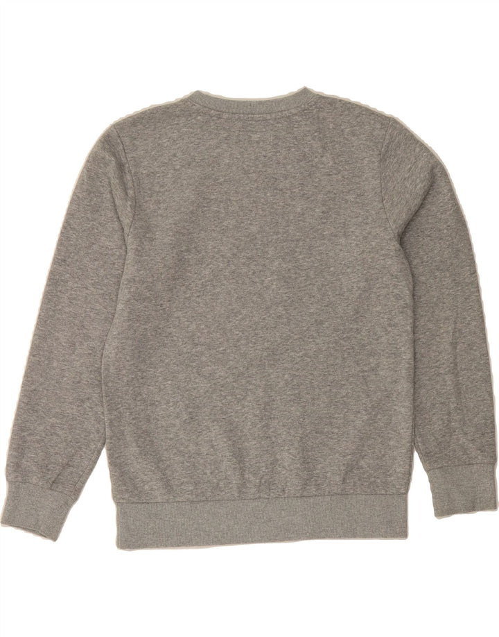 CONVERSE Boys Graphic Sweatshirt Jumper 12-13 Years Large Grey Cotton Vintage Converse and Second-Hand Converse from Messina Hembry 
