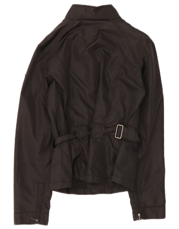 Refrigiwear piger regnjakke 13-14 år XL Sort polyamid Biker