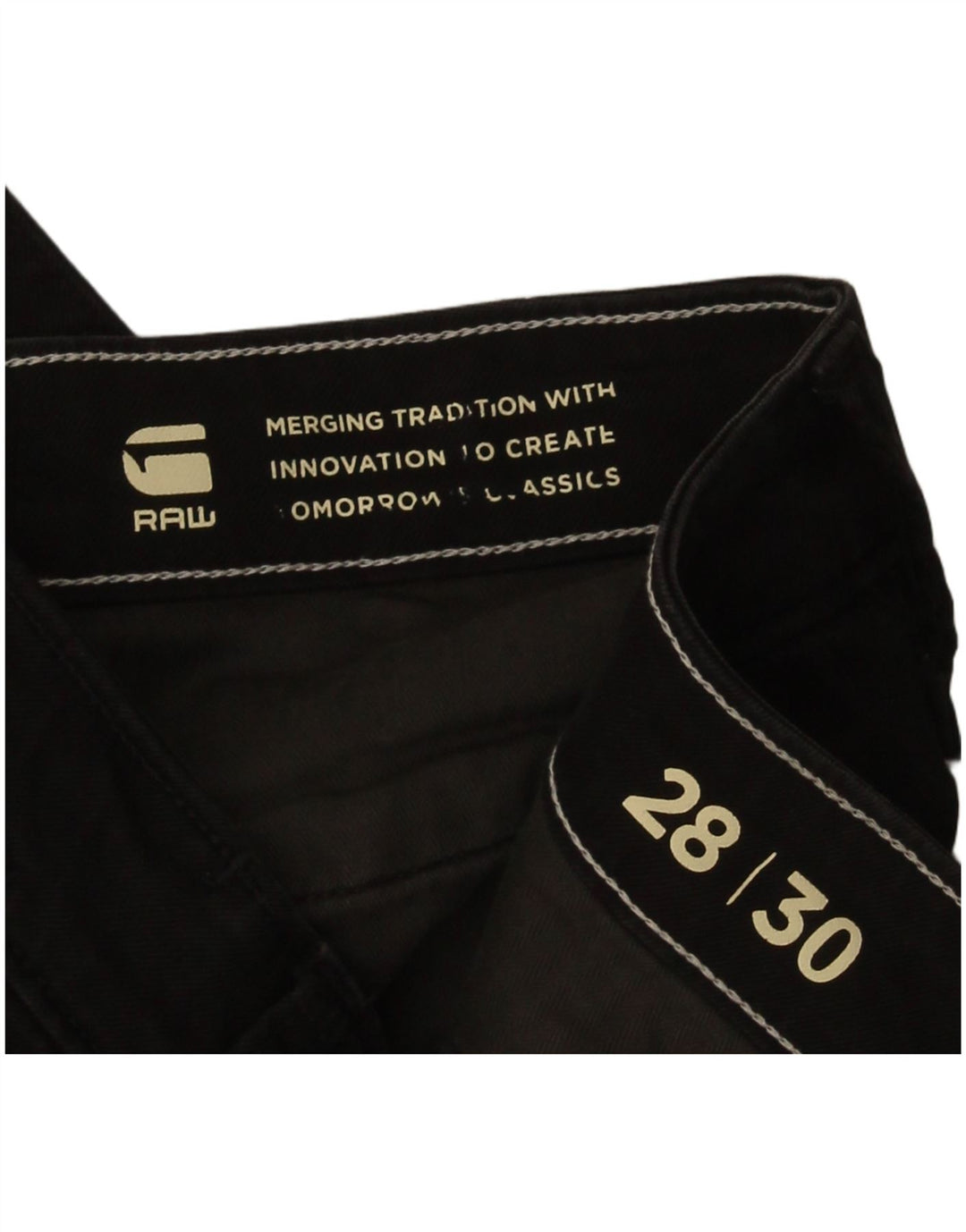 G-Star Herre Slim Chino Bukser W28 L30 Sort
