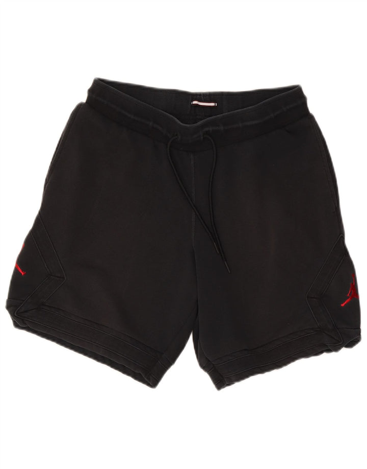 Jordan Herre Standard Fit Sportshorts Små sorte bomuld