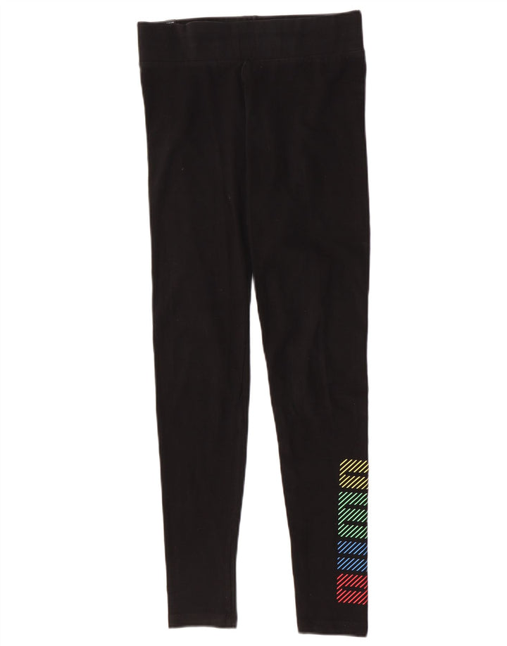 Puma Grafiske Leggings til kvinder UK 12 Medium Sort