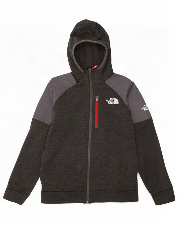 The North Face Boys Hættetrøje med lynlås 14-15 år XL Grå Colourblock