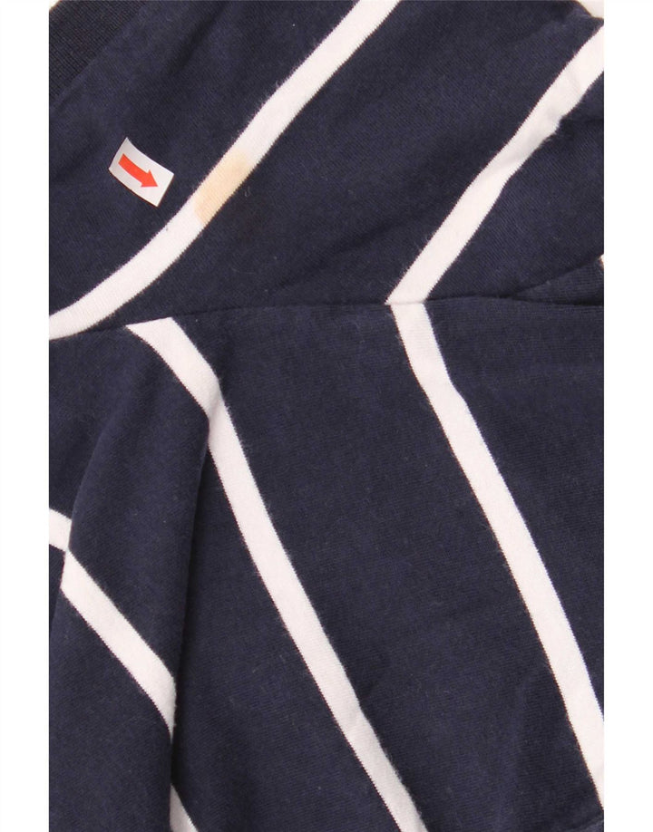 Superdry Poloshirt til mænd Medium marineblå stribet bomuld