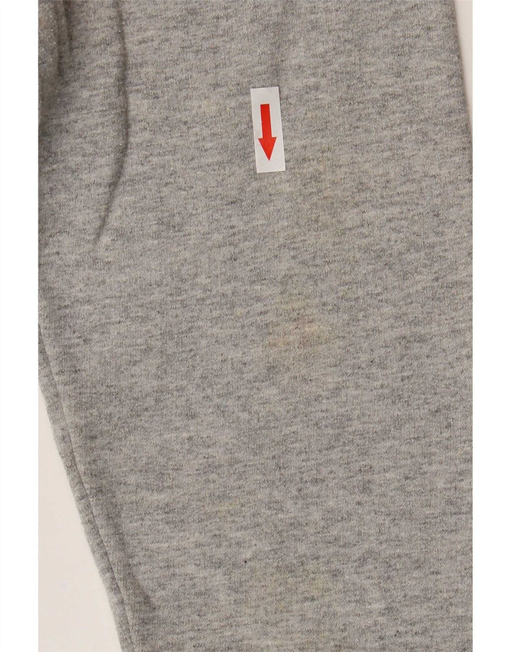 Champion Dame Grafisk Sweatshirt Jumper UK 6 XS Grå Polyester