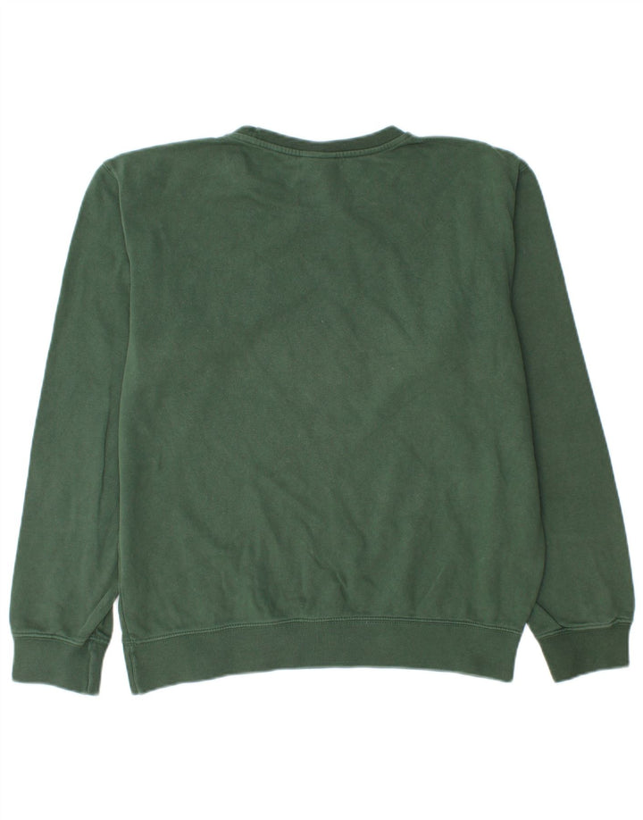 CHAMPION Grafisk sweatshirt til mænd mellem grøn