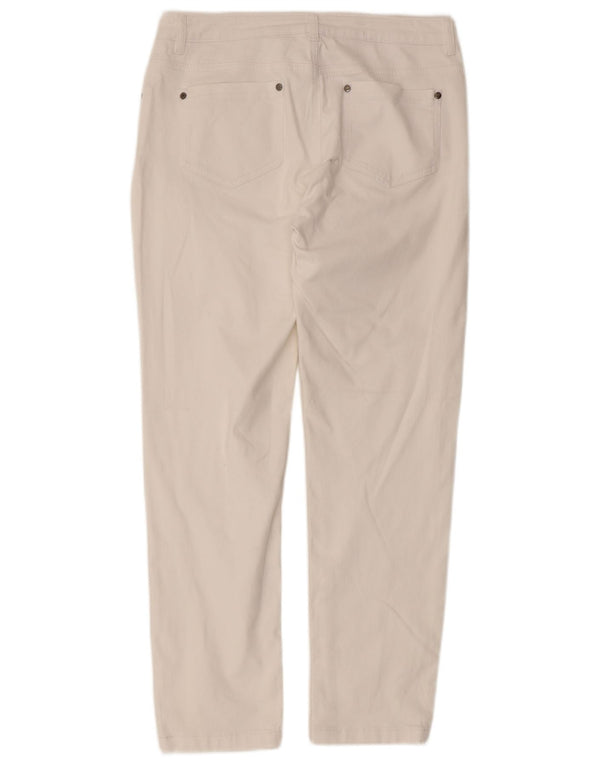 Hobbs Lige Jeans til kvinder UK 12 Medium W30 L27 Hvid Bomuld