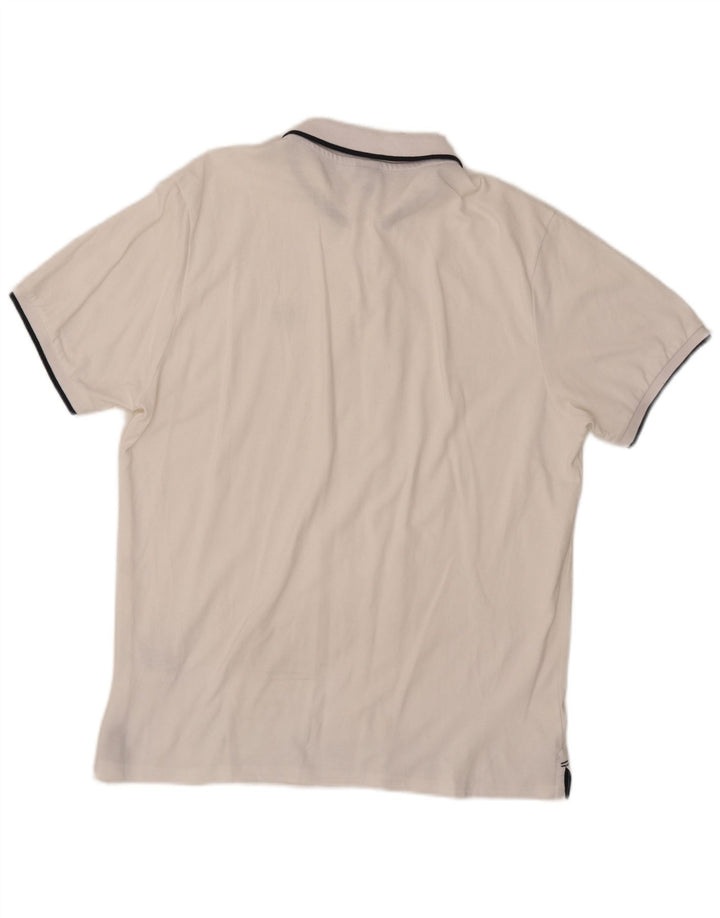 North Sails Herre Polo Shirt Stor Hvid Bomuld
