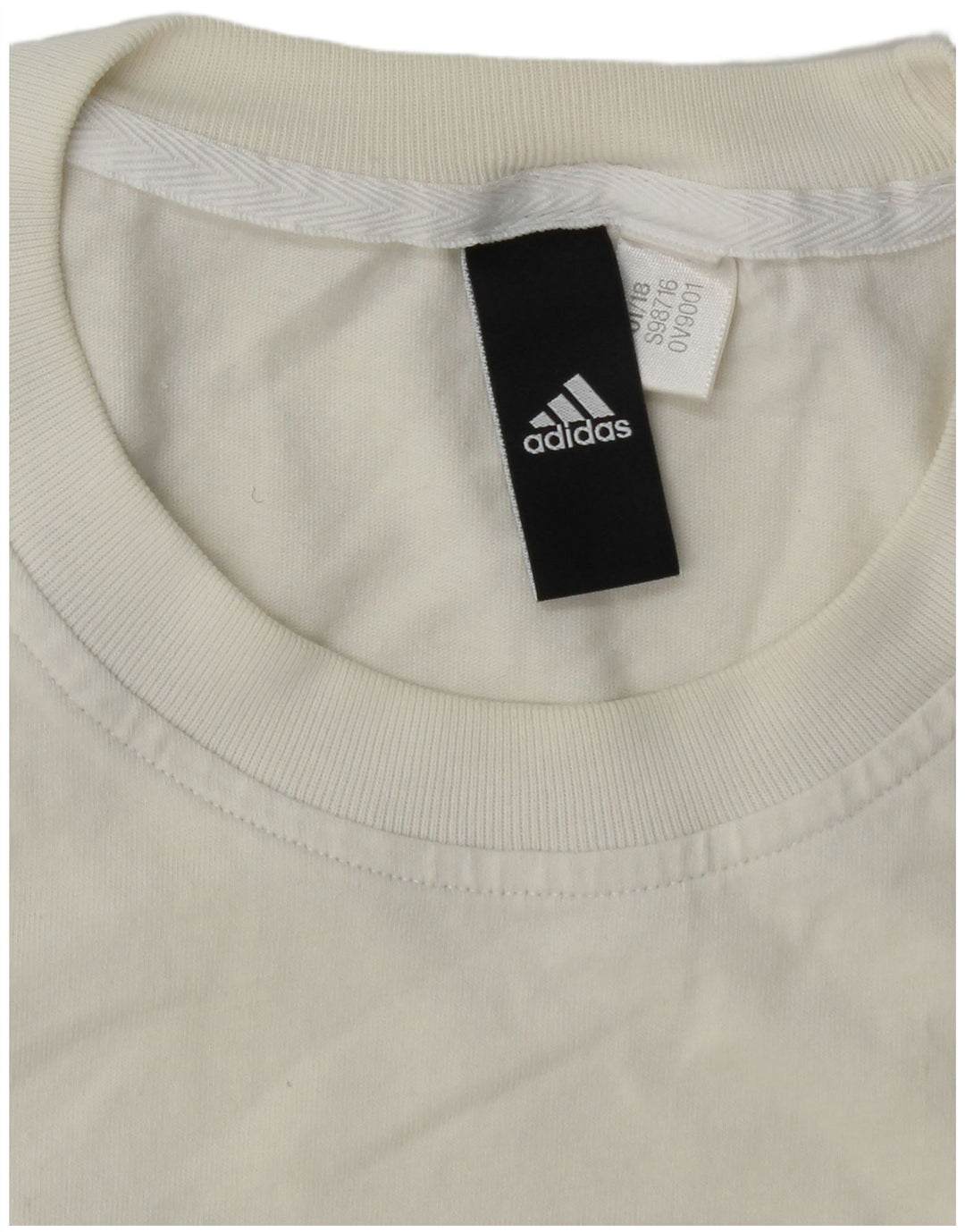 ADIDAS Herre T-Shirt Top Medium White