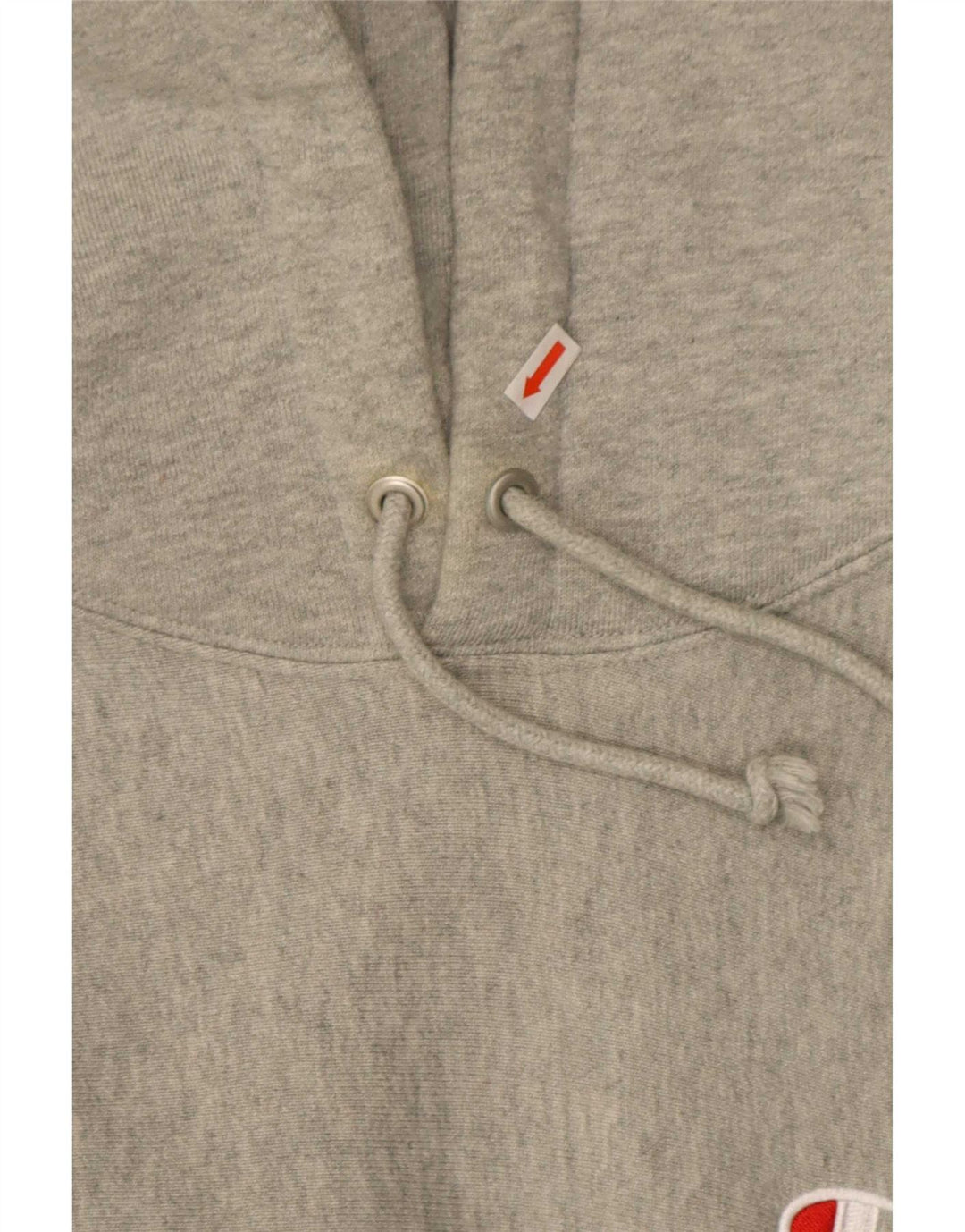 Champion Herre Reverse Weave Hoodie Jumper Medium Grey Flecked Bomuld