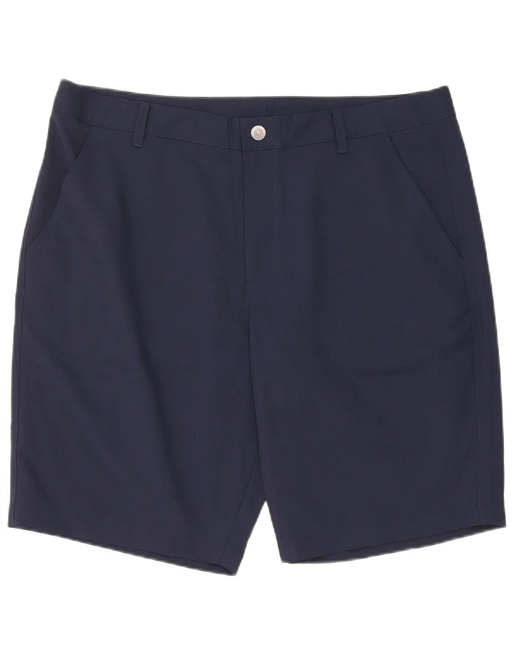 Puma Herre Chino Shorts W36 Large Navy Blue Polyester