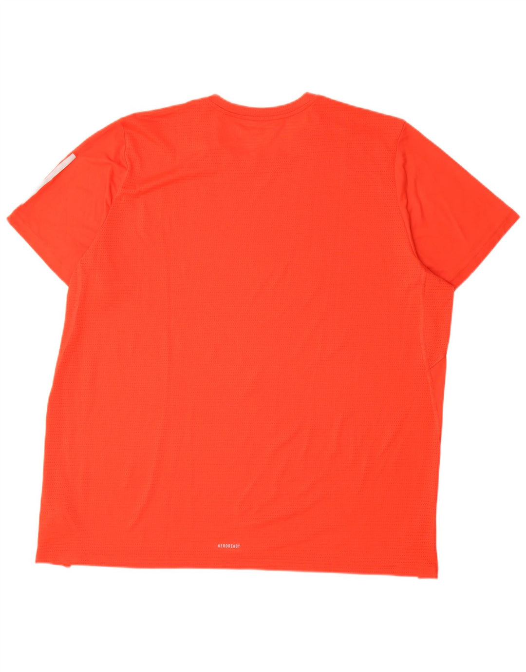 ADIDAS Herre T-Shirt Top 2XL Orange Polyester