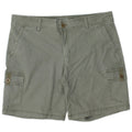 Eddie Bauer Dame Cargo Shorts US 12 Large W36 Khaki Cotton