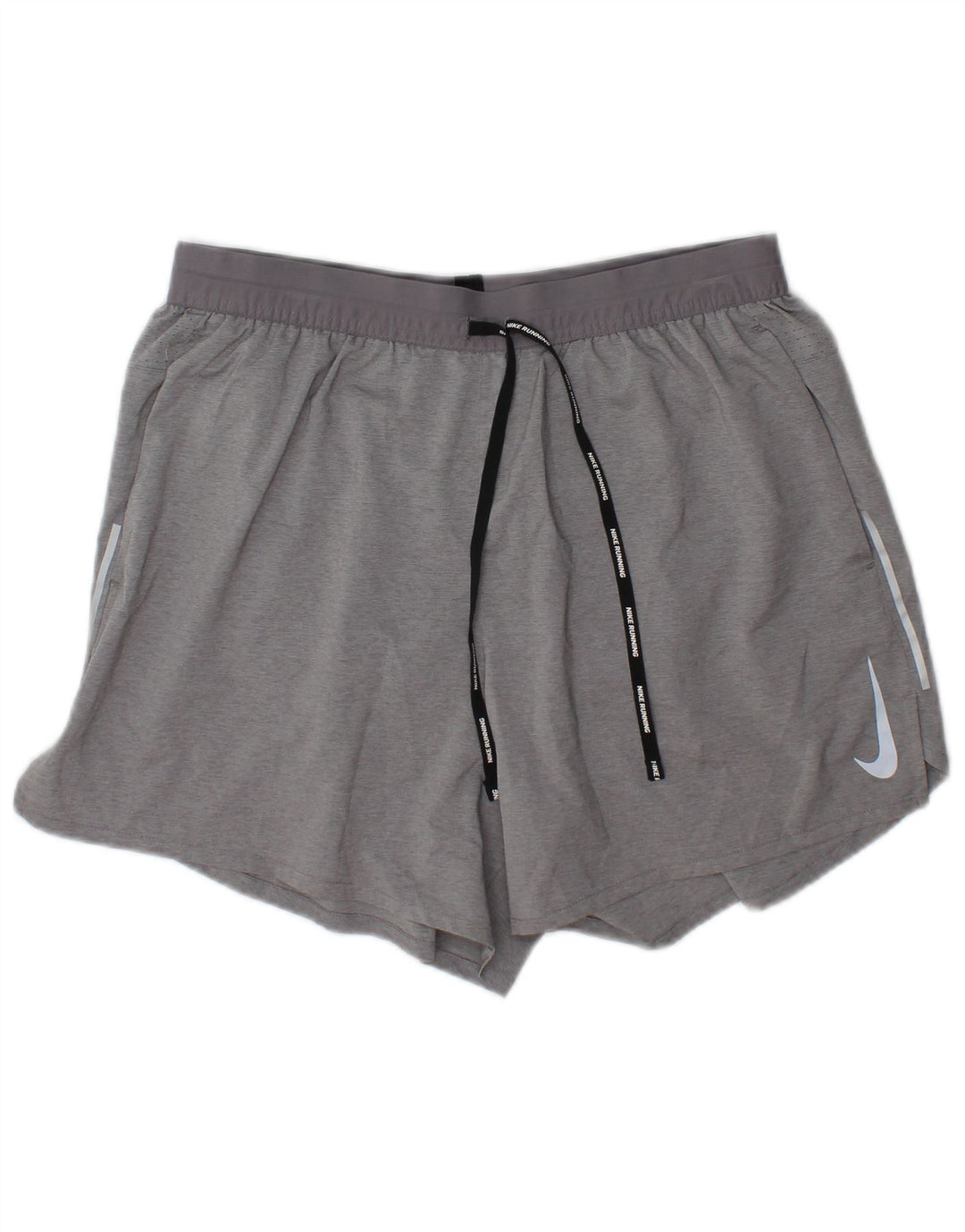 Nike Herre Dri Fit sportsshorts, store grå polyester