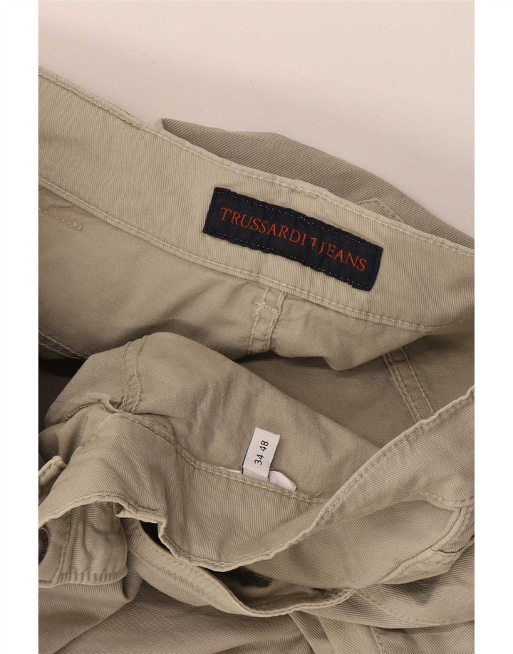 Trussardi Straight Casual Bukser til mænd W34 L26 Grå