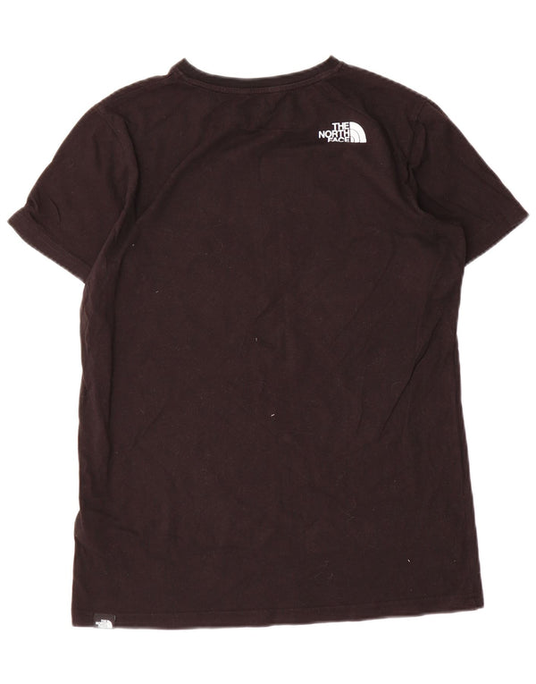 The North Face Boys Grafisk T-Shirt Top 15-16 År 2XL Sort Bomuld