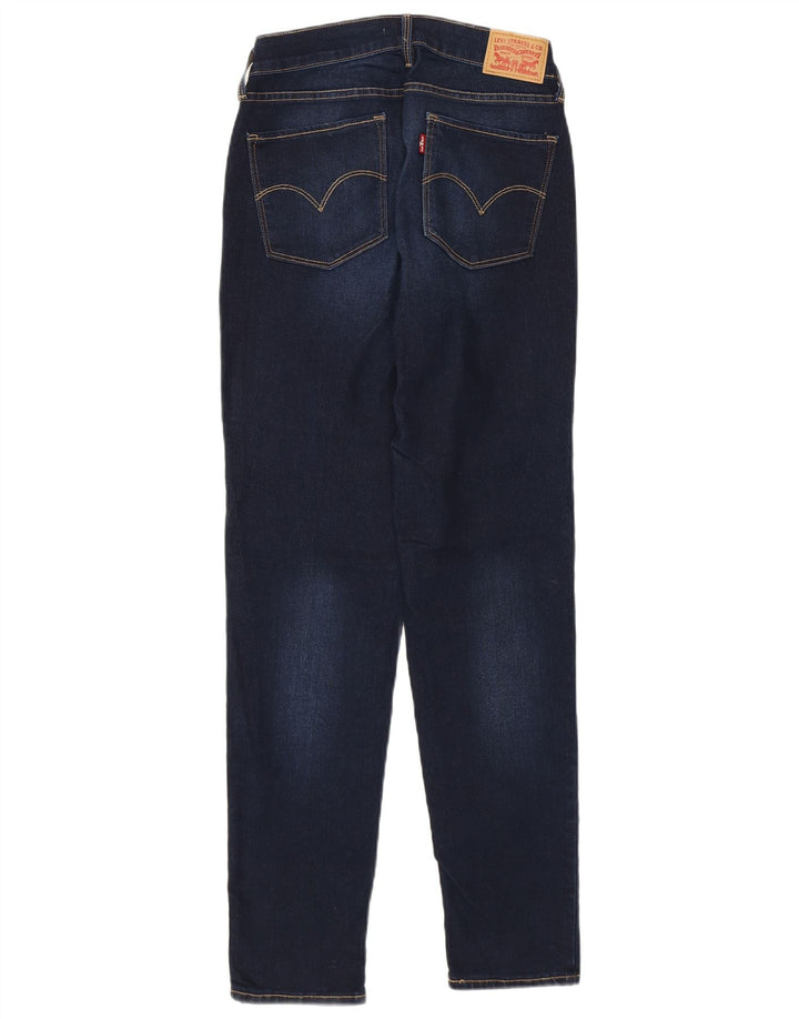 Levi's Kvinder Curvy Fit Skinny Jeans W29 L29 Blå Bomuld Classic
