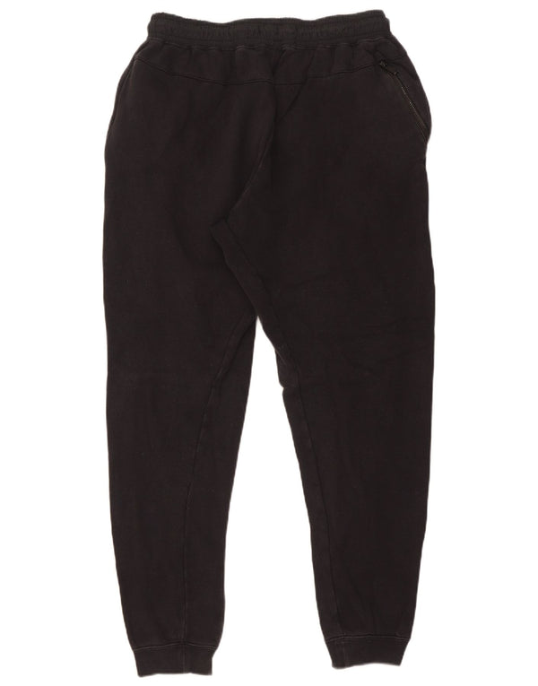Nike Mens Tracksuit Trousers Joggers Medium Black Cotton